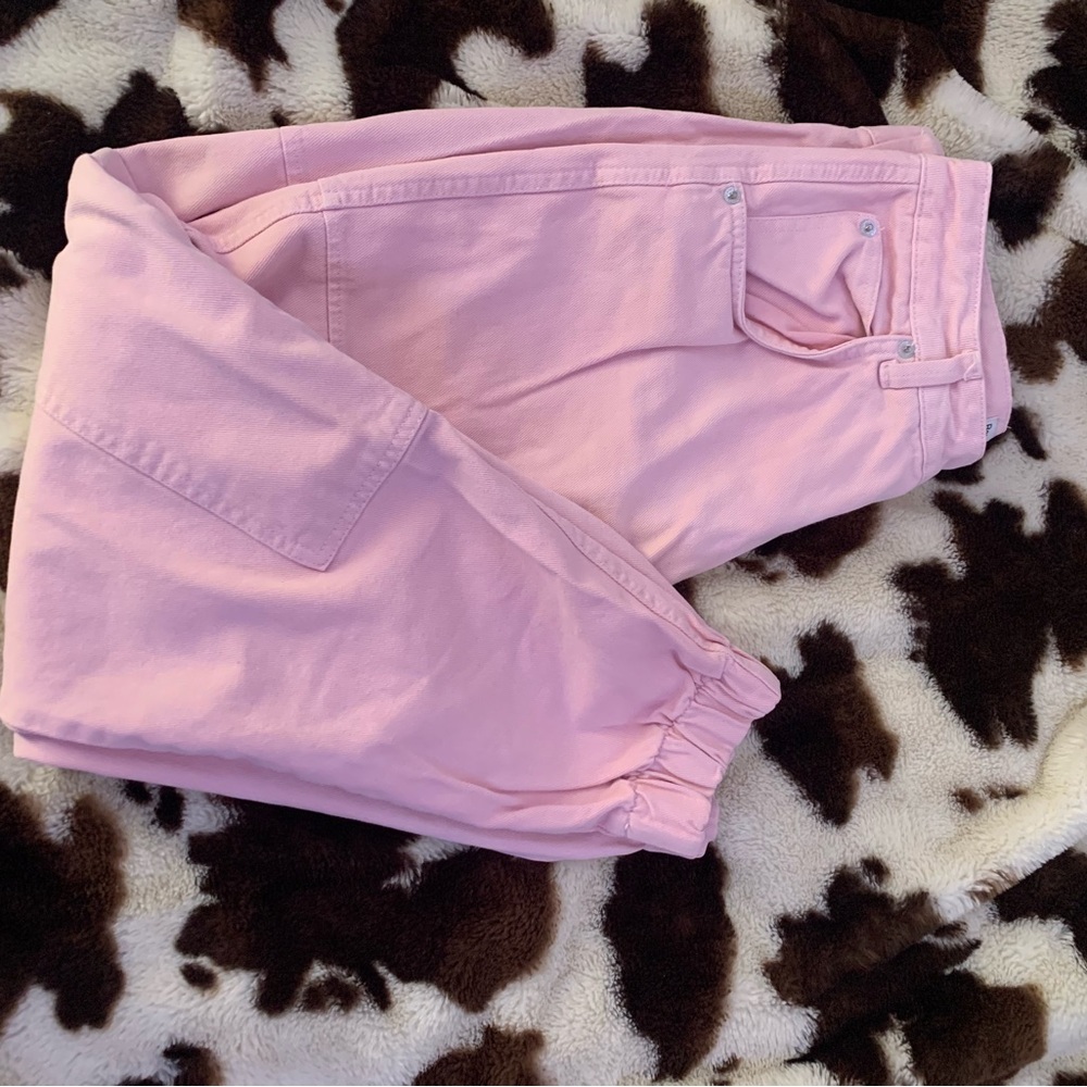 Pink joggers